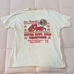 Vintage 80’s San Francisco 49ers Super Bowl XXIII T-Shirt